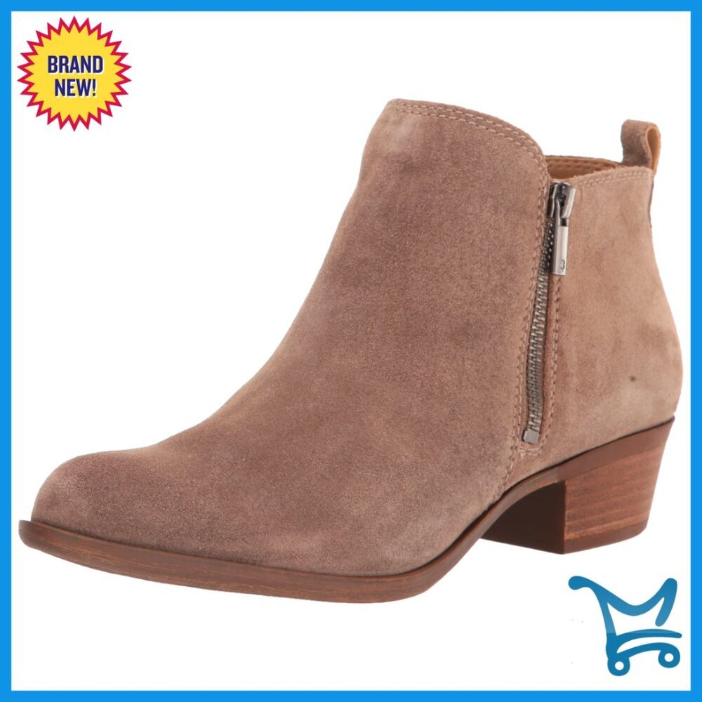 Women's Ankle Boots with Chunky Heel and Dual Zippers for Versatile Style